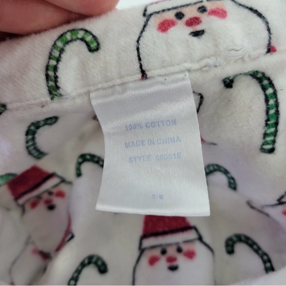 The Company Store 100% Cotton Flannel Pajama Set Sz 3t & 5/6t - Picture 8 of 10